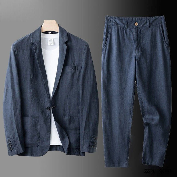 Marko | Elegante Und Stilvolle Linen Blazer Suits