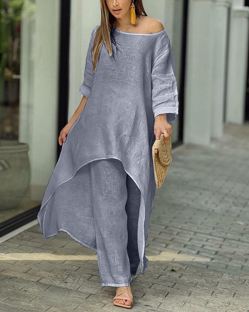Sophie | Elegant and Airy Two-Piece Set for Hot Summer Days