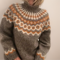 Claudia | Soft turtleneck sweater made from a cotton-wool blend