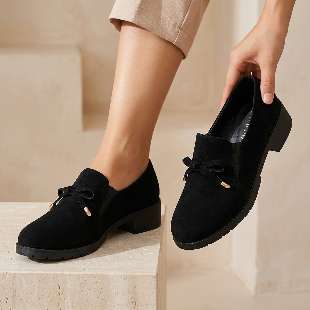 Nadia | Slip-On Loafer mit Schleife
