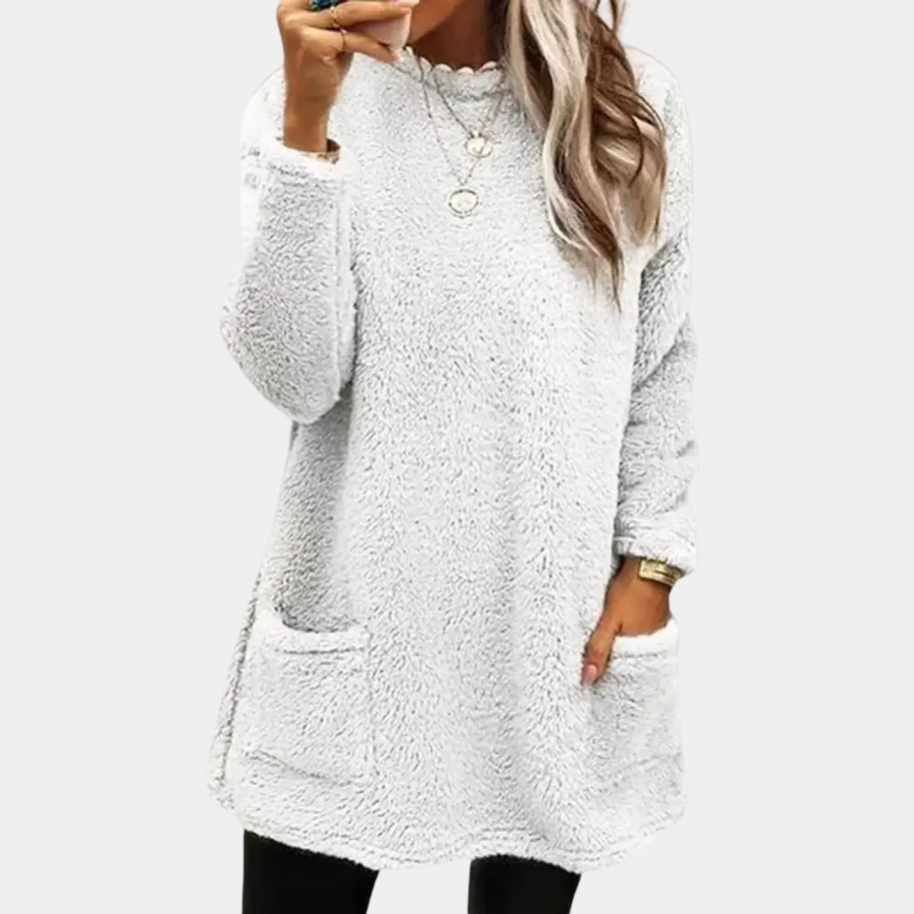 Greta | Cozy and Casual Tunic Sweatshirt
