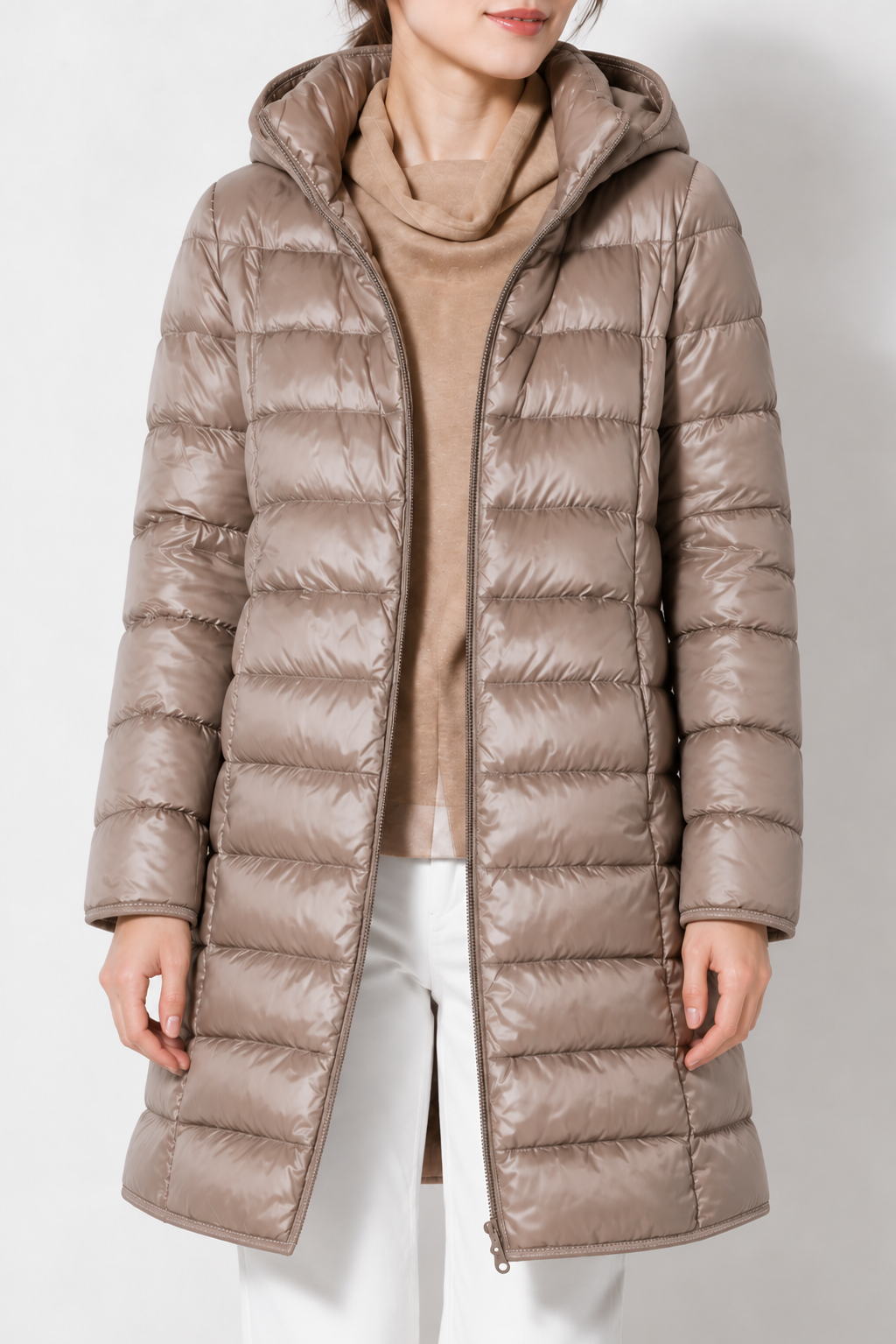 Featherlyte | Packable Ultralight Puffer Jacket – Ent detachable Kapuze für Regen und Wind