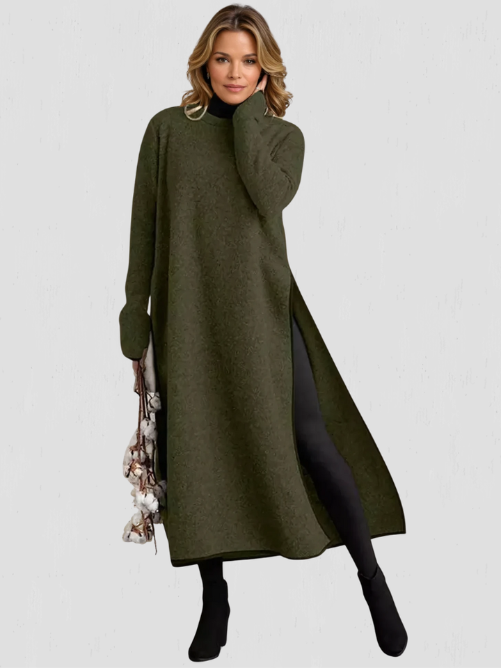 Dante | Maxi Kleid – Eleganter, weicher Strick für Frauen
