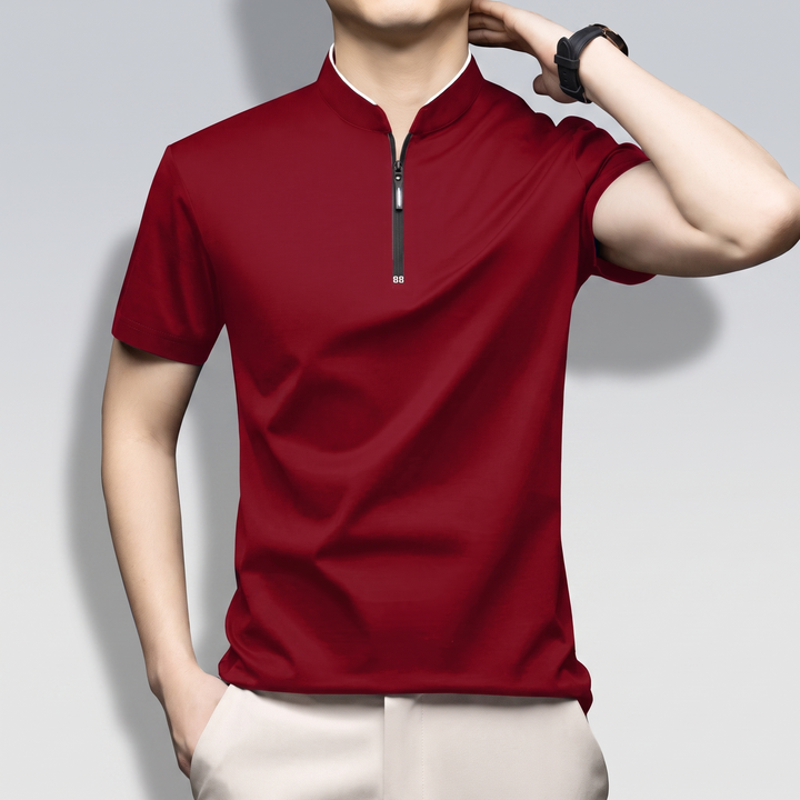 Montague | Half-Zip Polo – Moderner Stil für Männer