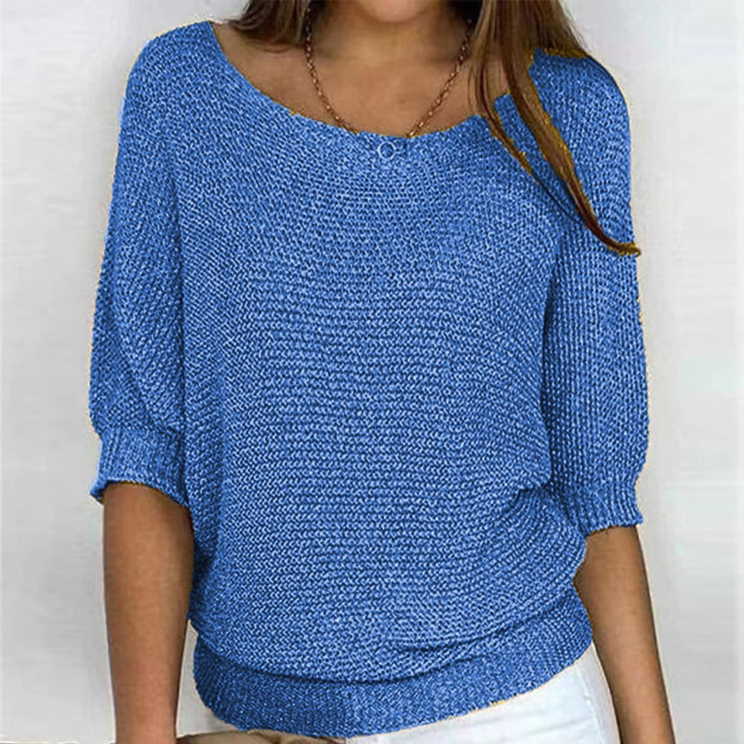 Lena | Knitted Sweater – Casual Oversized Style for Women