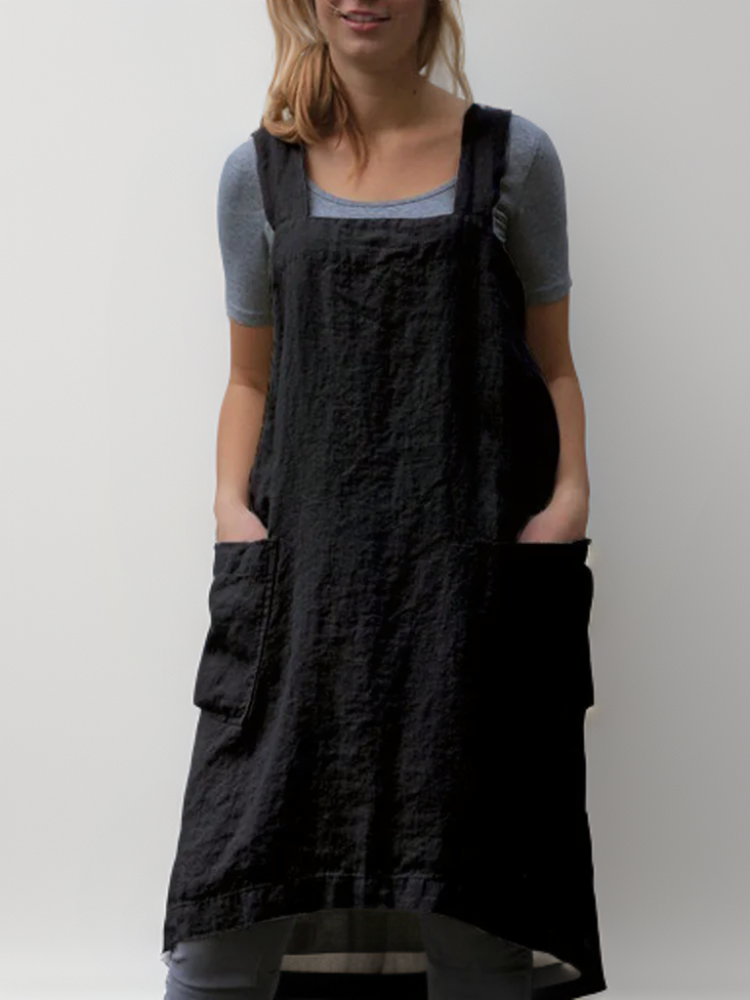 Heidi | Cotton Apron – Elegant Style with Pockets for Creativity