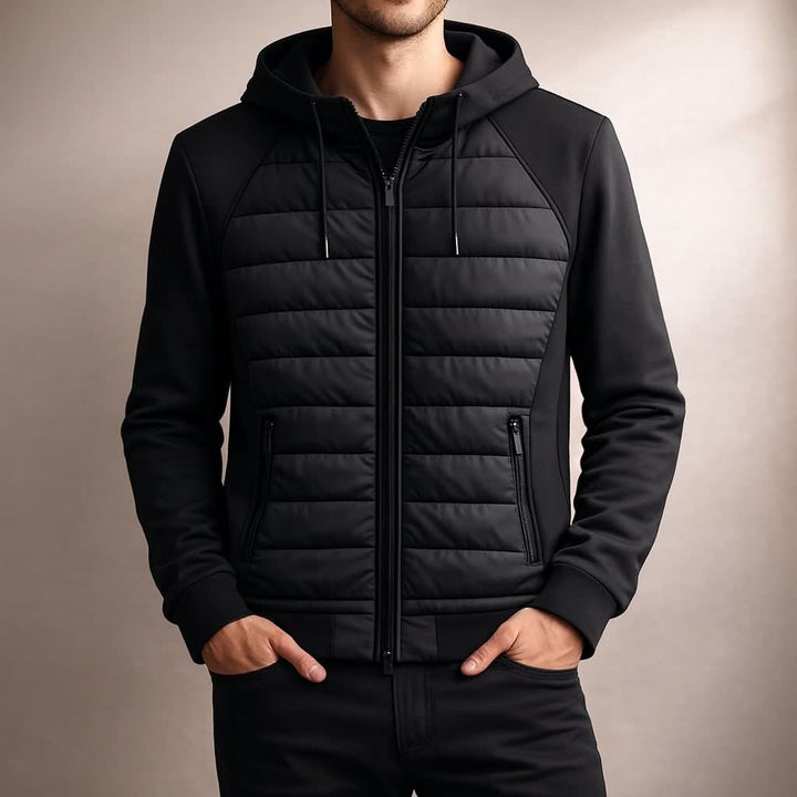 Ridgefield | Zip Hoodie – Warm Padded Design for Comfort