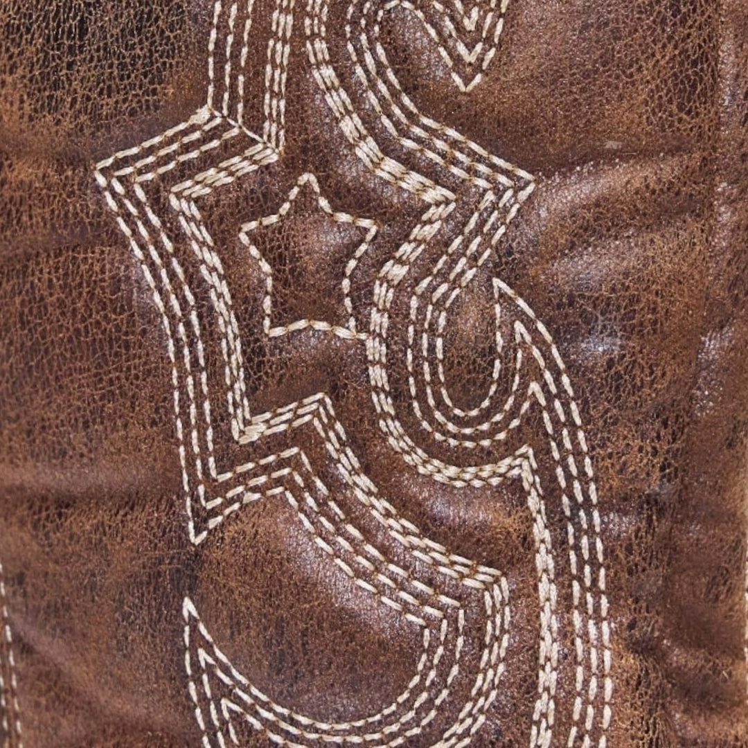 Nora | Kniehohe Westernstiefel mit Spitzer Zehenpartie