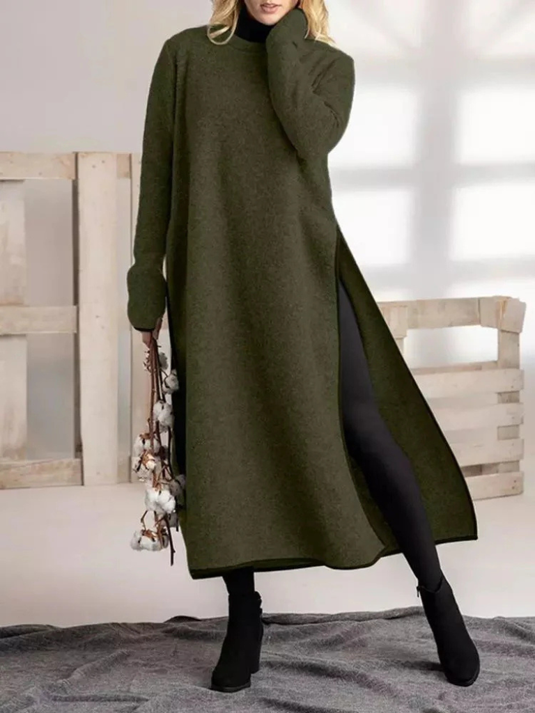 Dante | Maxi Kleid – Eleganter, weicher Strick für Frauen