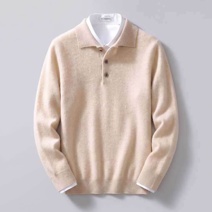 BELFORD | Cashmere Polo – Klassische Schnittführung für Männer