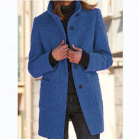 Helena | Eleganter Taillierter Trenchcoat Aus Reiner Wolle