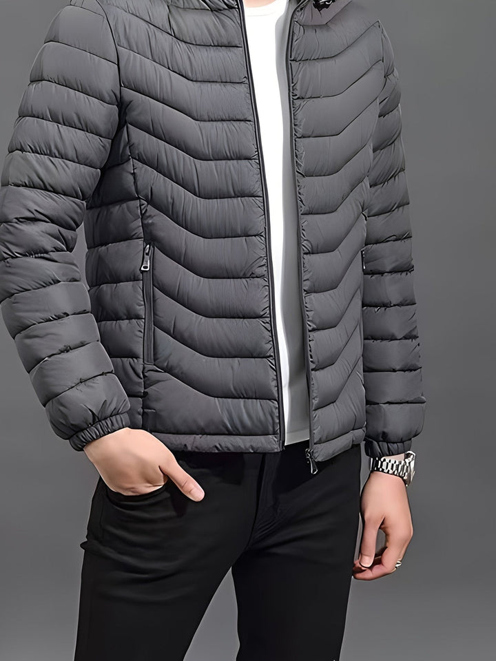 Owen | Hooded Puffer Jacket – Leichte Winterjacke für Herren