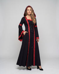 Lena | Schnürung Fließendes Historisches Halloween Kostümkleid