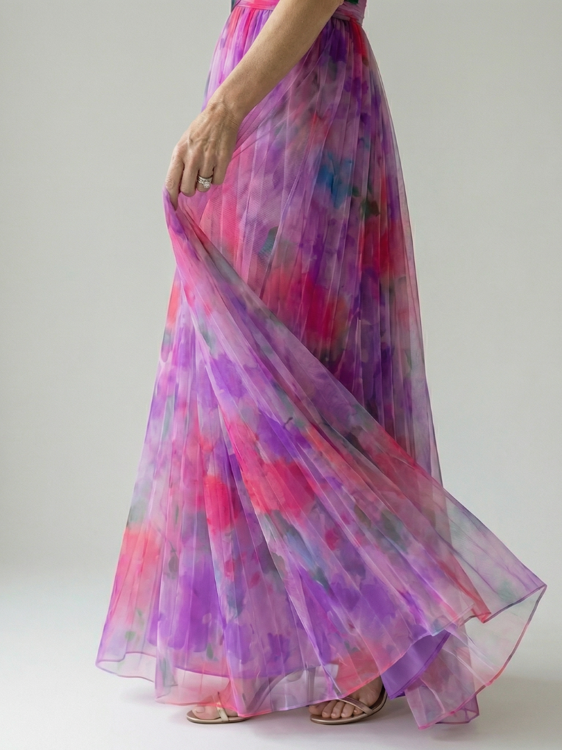 Isel | Maxi Kleid – Leichtes Wickeldesign für Frauen