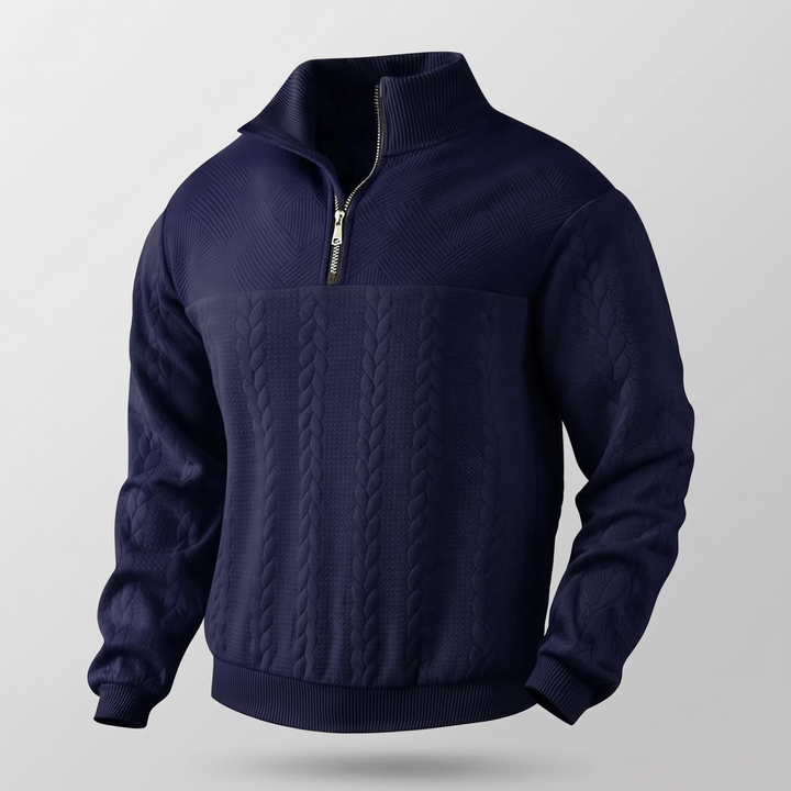 Camden | Quarter Zip Sweatshirt – Premium Tragekomfort für Männer