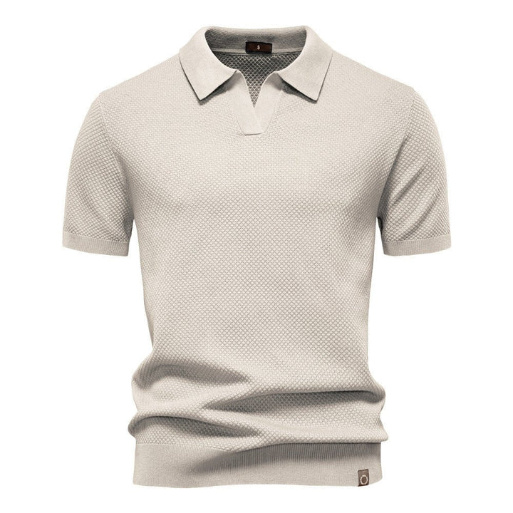 Carter | Polo-Shirt – Klassisches Strukturiertes Design für Männer