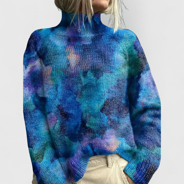 Elizabeth | Cozy Women's Knit Sweater with Nature Motif