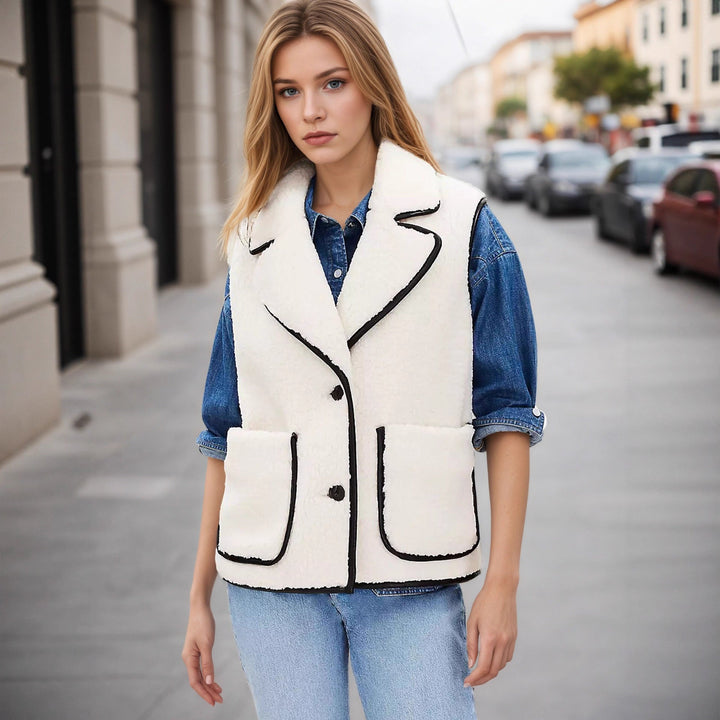 Christine | Timeless and Elegant Textured Vest for Women