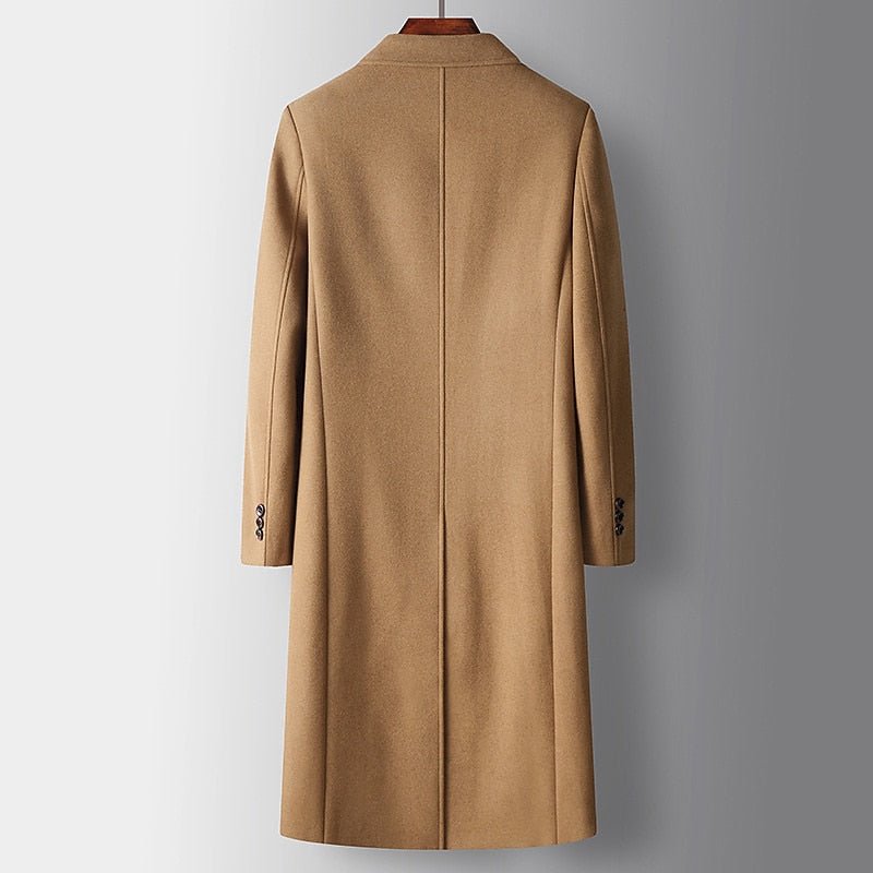 Gregor | Doppelreiher Mantel – Stilvoller, warmer Look für Männer