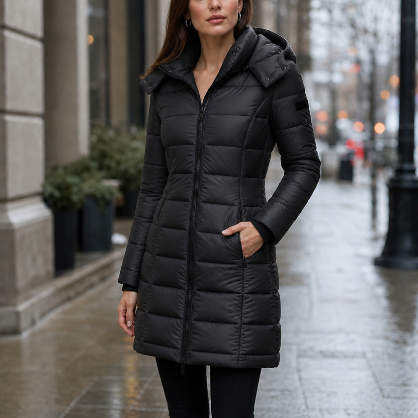Wearbella | Mid-Length Puffer Jacket – Warm und Schick für den Winter
