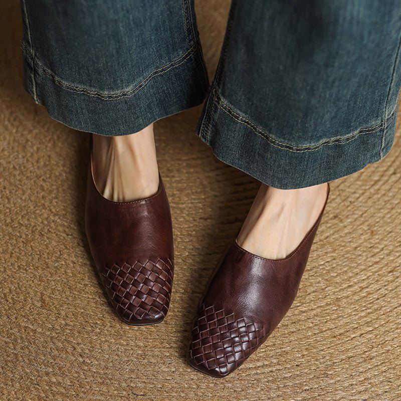 Lucia | Elegant and Stylish Leather Slides