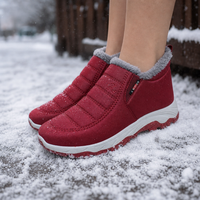 Amelie | Mit Fell gefütterte Stiefeletten mit wasserdichtem Design