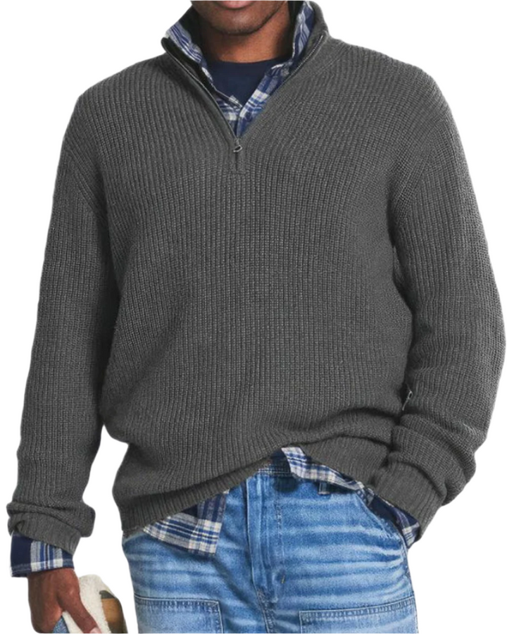 Dario | Zip Sweater – Moderner Stil für Männer