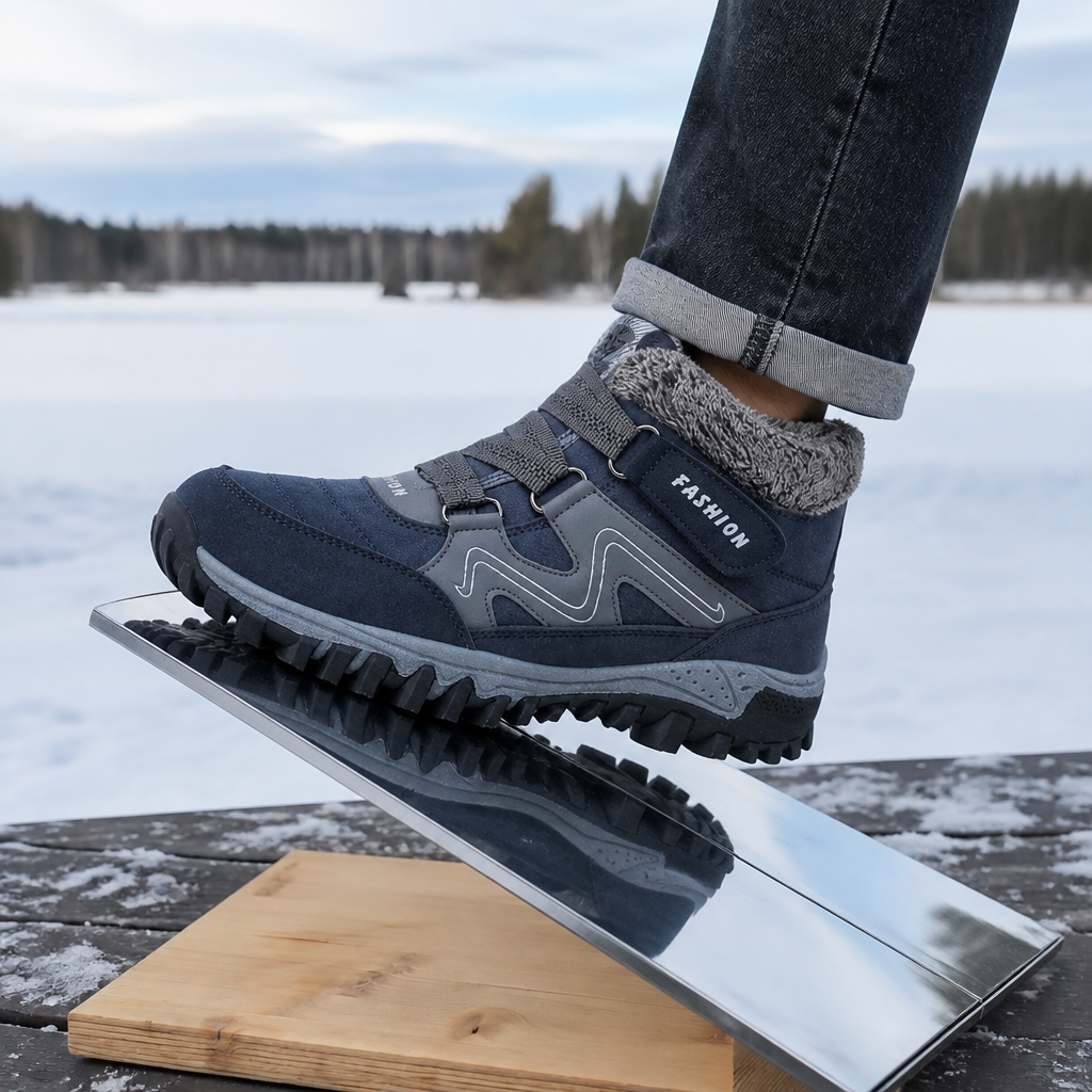 Cozywalk | Fleecefutter Look Non-Slip Ankle Boots für Damen