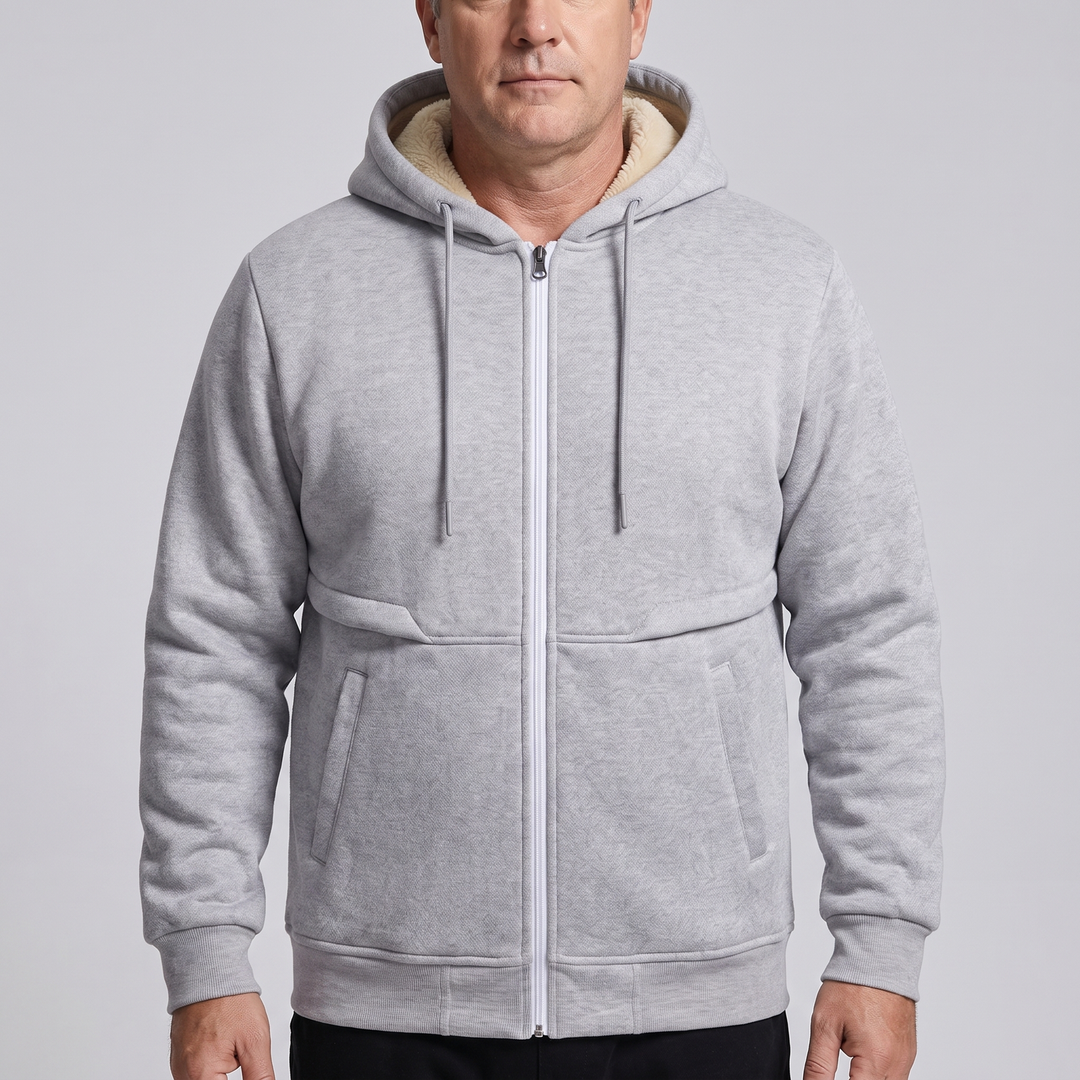 Teddy | Teddy Lined Zip Jacket – Bequeme Wärme für Männer