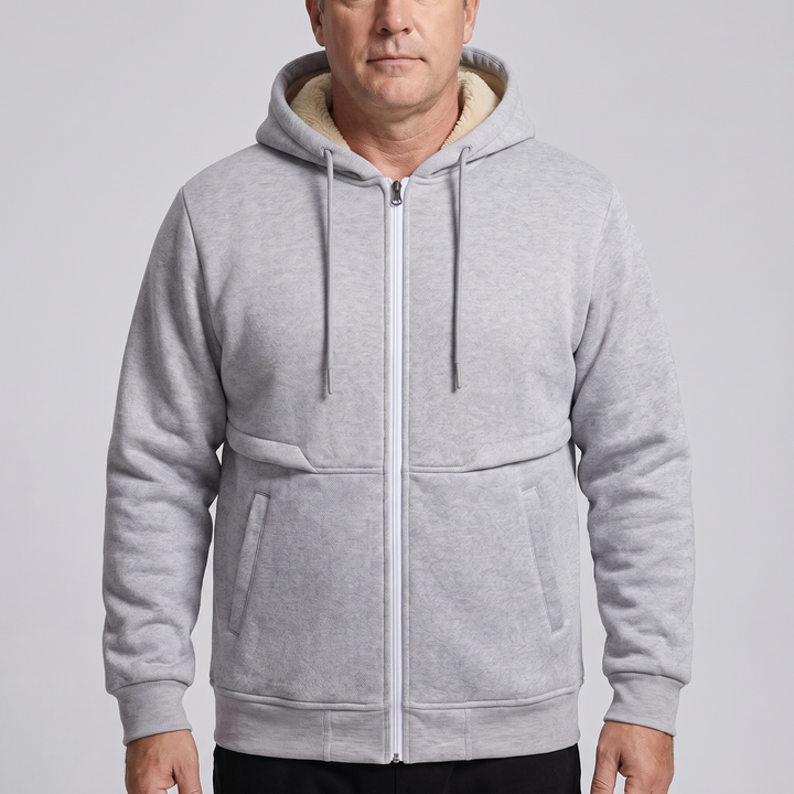 Teddy | Teddy Lined Zip Jacket – Bequeme Wärme für Männer