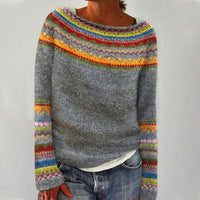 Tanja | Zeitloser Strickpullover Mit Rundhalsausschnitt