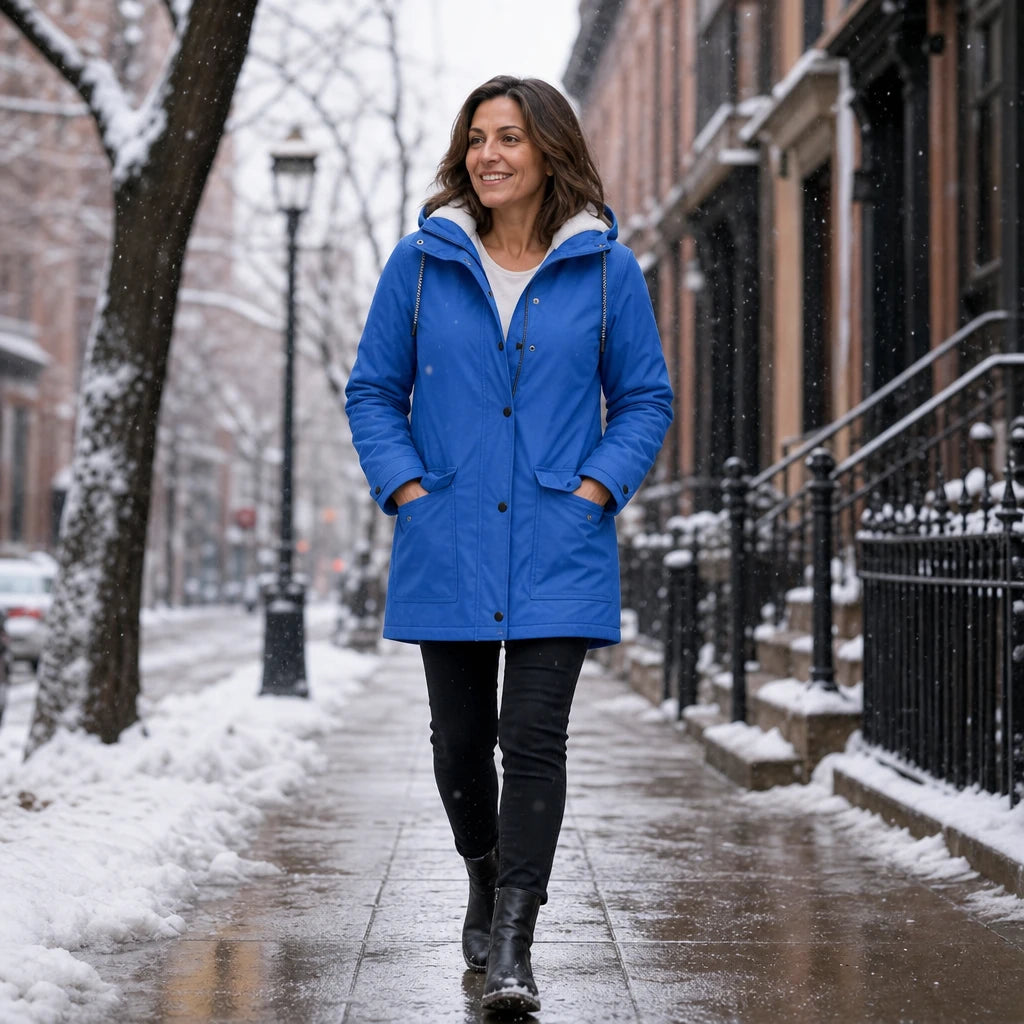 Windora | Fleece-Lined Winter Jacket – Warmer und Stilvoller Schutz für Damen