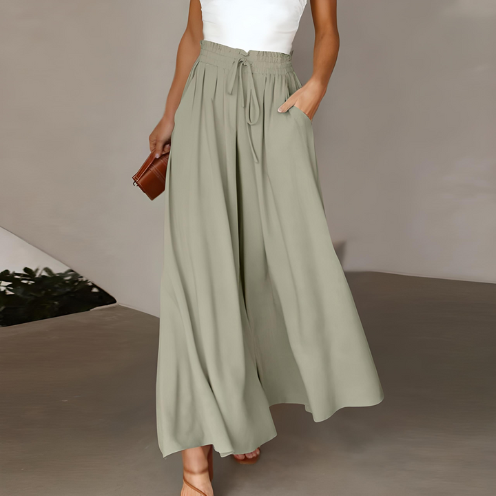 Sophie | Elegant and Airy Wide-Leg Trousers for Summer