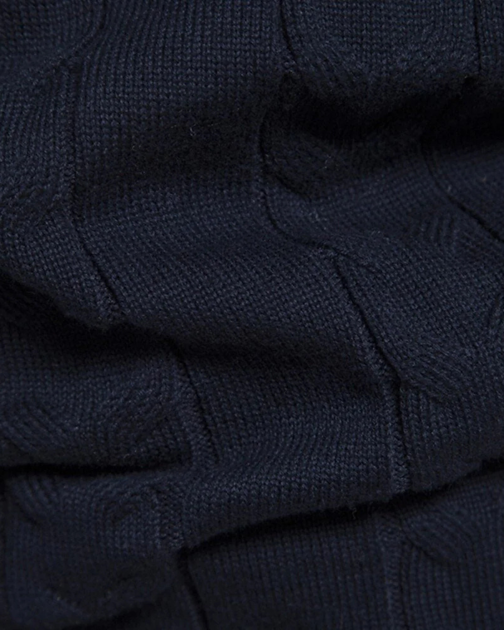 Givalli | Baumwoll Zip-Pullover mit Muster
