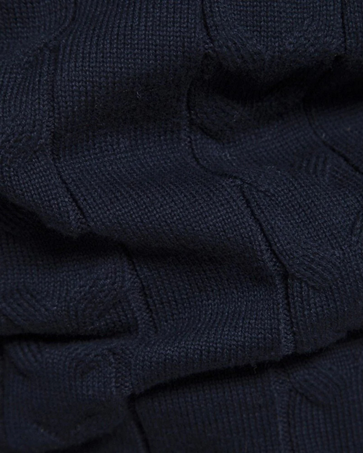 Givalli | Baumwoll Zip-Pullover mit Muster
