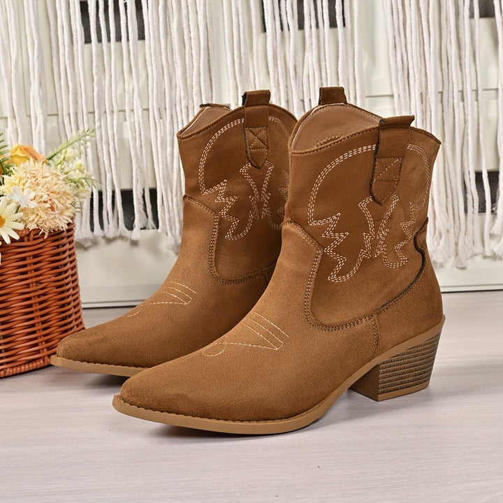 Mara | Classic Western-Style Cowboy Boots for Women