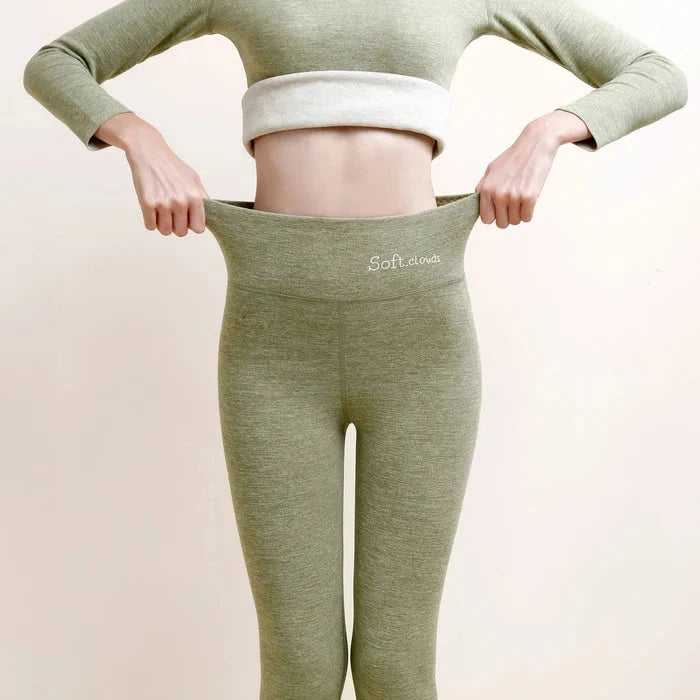 Softclouds | Fleece Leggings für Damen – Warm und Bequem