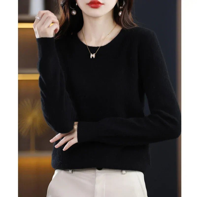 Dania | Classic Cotton Sweater for Women