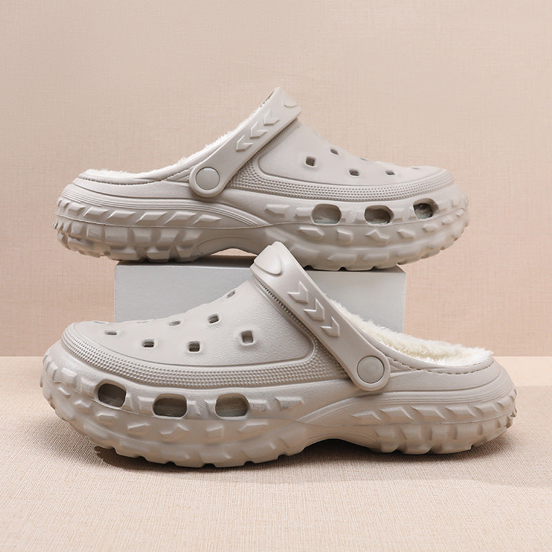 Tobias | Lined Fleece Clogs for Warm, Cozy Moments