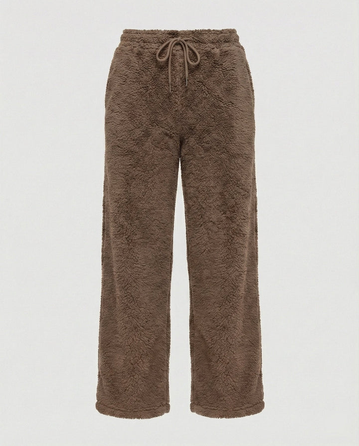 Drune | Fleece Pants – Cozy Wide Leg Style for Women