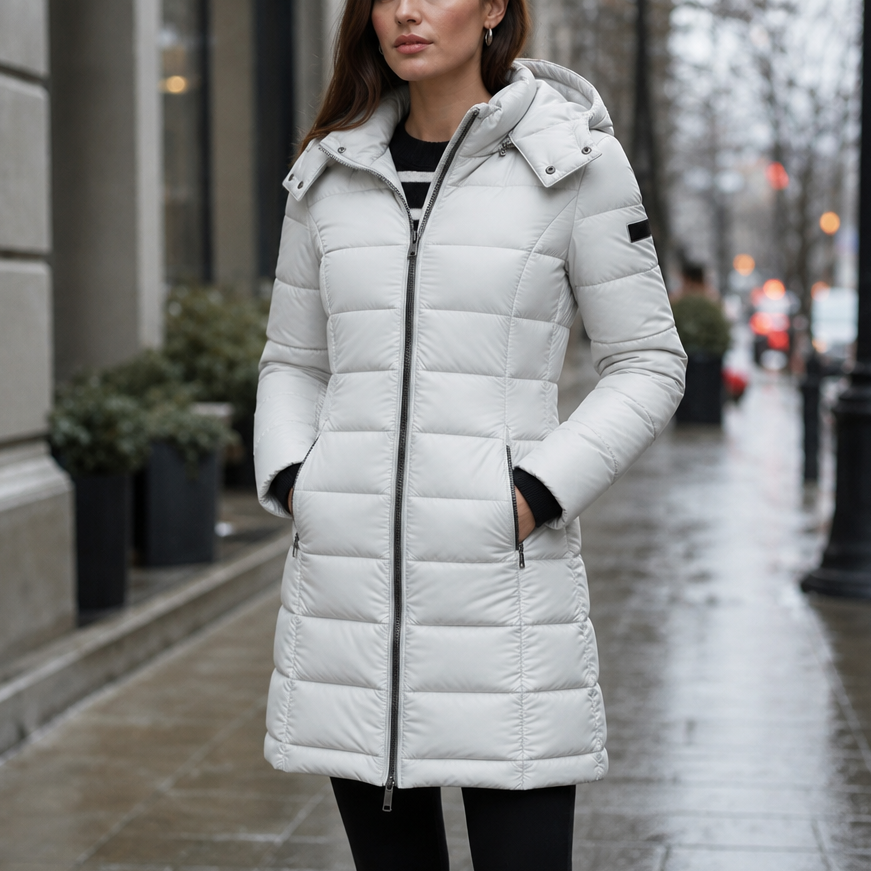 Wearbella | Mid-Length Puffer Jacket – Warm und Schick für den Winter
