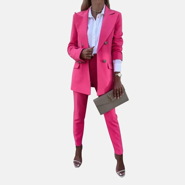 Birgit | Elegant and Modern Two-Piece Set with Blazer and Trousers
