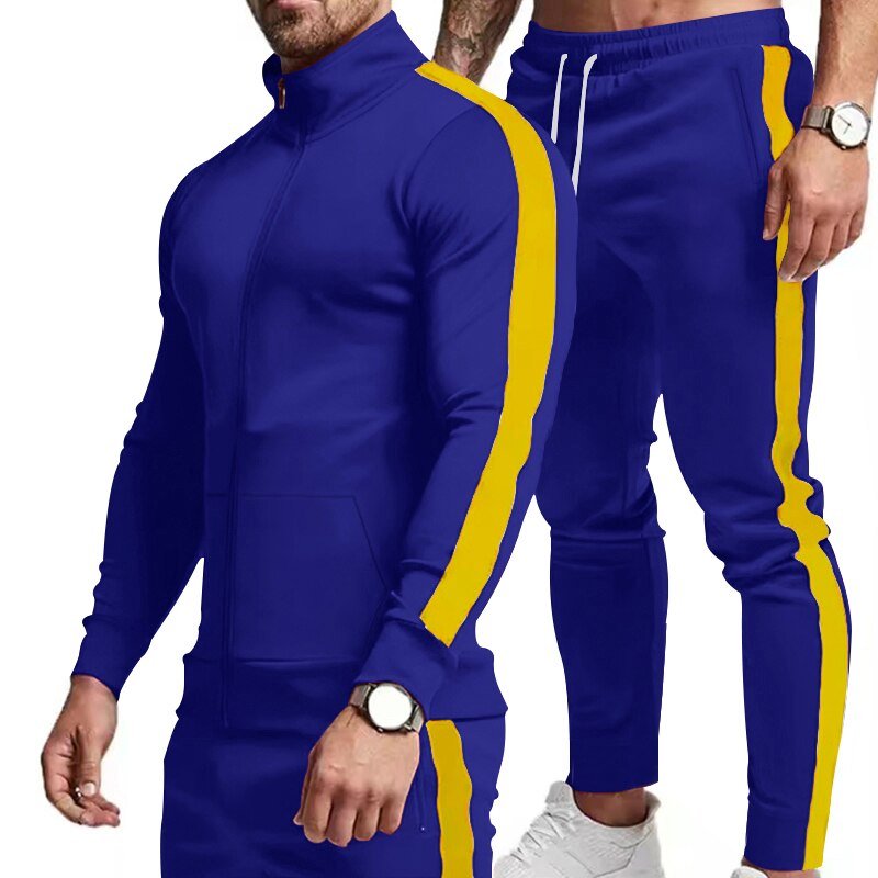 Drune | Slim Fit Trainingsanzug für Herren – Bequeme Freizeitmode