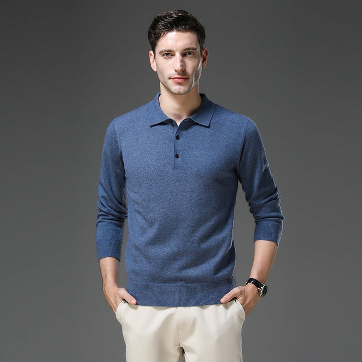 Sebastian | Knitted Sweater – Luxurious Cashmere Style for Men