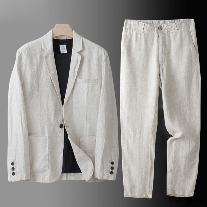 Marko | Elegante Und Stilvolle Linen Blazer Suits