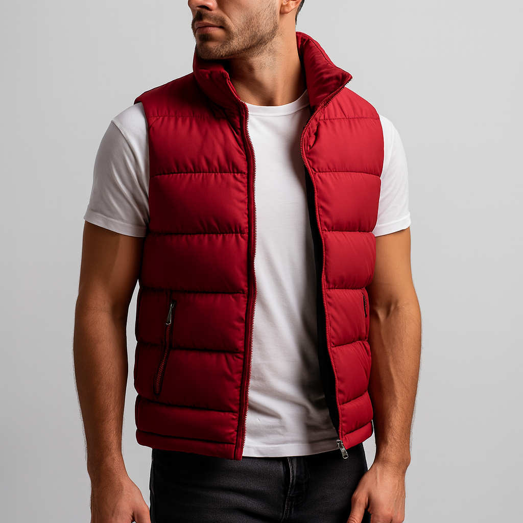 Markus | Gesteppte Weste für Herren - Vielseitige Wärme in modernem Design