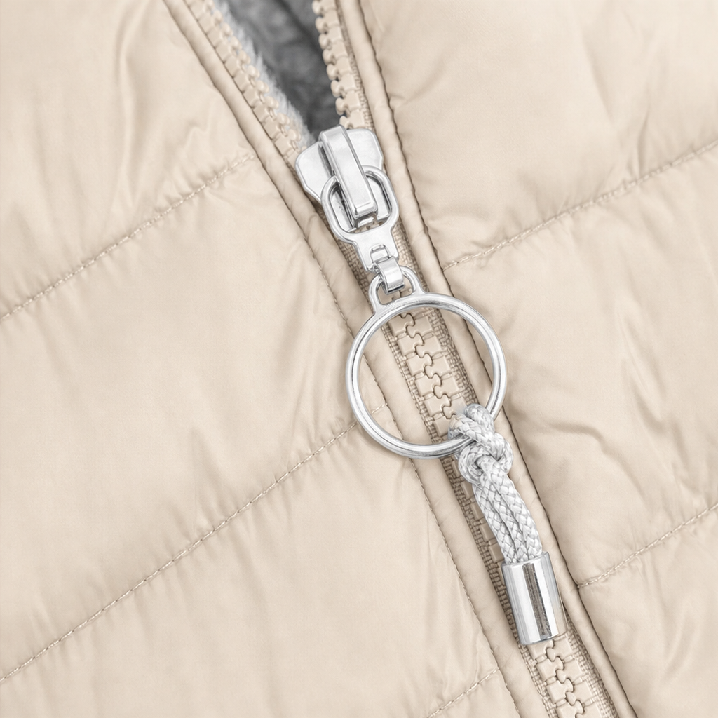 Cozelle | Quilted Hooded Insulated Puffer Coat – Warm und Eleganz für Frauen