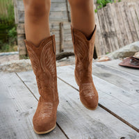 Hannah | Elegant cowboy boots in classic Western style
