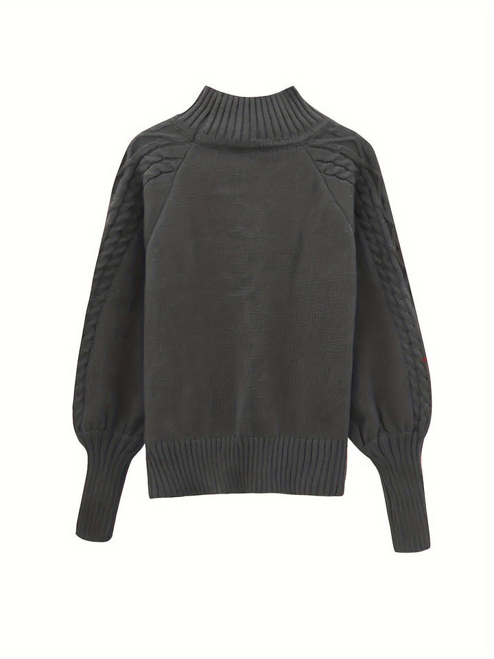 Wren | Kabelstrickpullover für Frauen – Bequem und Elegant