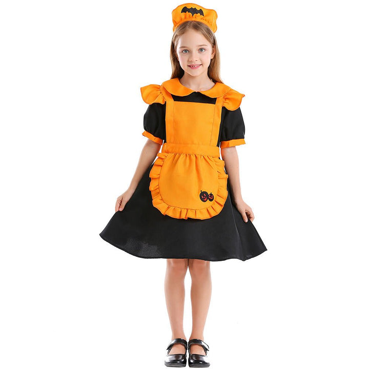 Drune | Pumpkin Fairy Costume – Charming Design for Kids